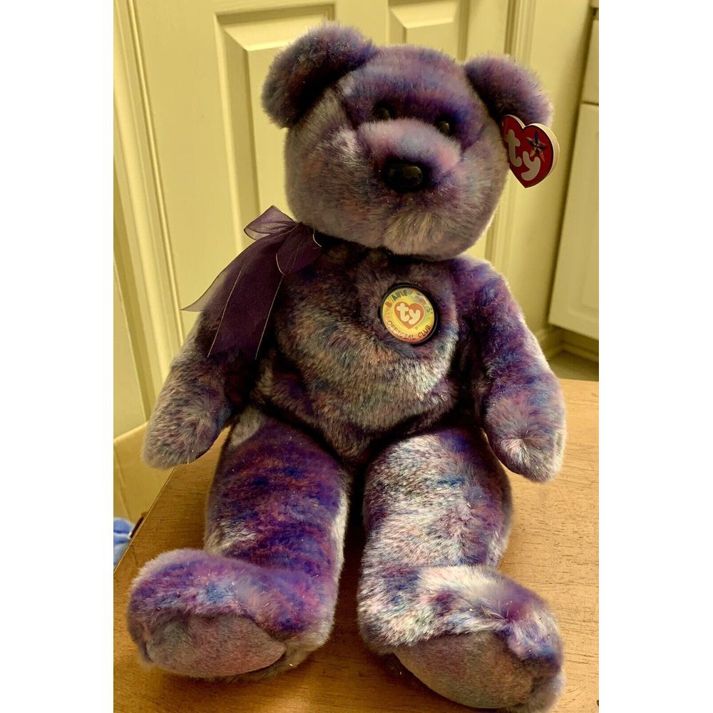 Ty Beanie Buddies - Clubby‎ IV the Bear - (2001, Retired) 14" Plush
